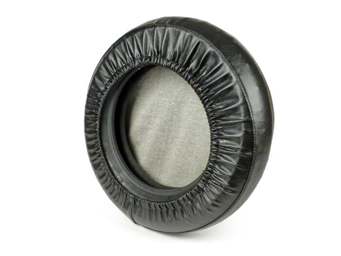 NISA Spare Wheel Cover 3.50-10 Black Grey Piping With Pouch