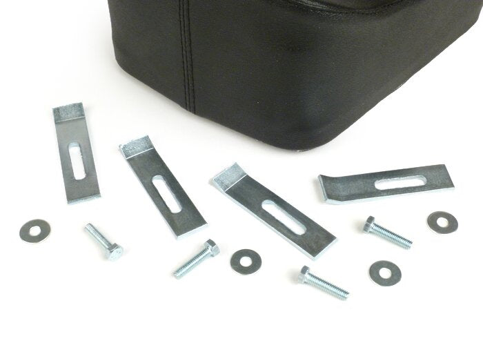 NISA Rear Seat Cushion Vespa V50 PV125 ET3 Black Pillion Pad