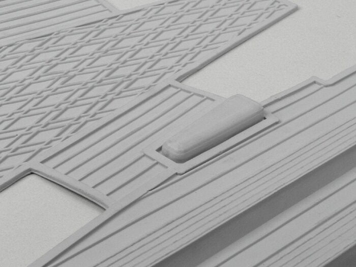 NISA Floor Mat Vespa Rally Sprint GS VNA VNB Grey Rubber