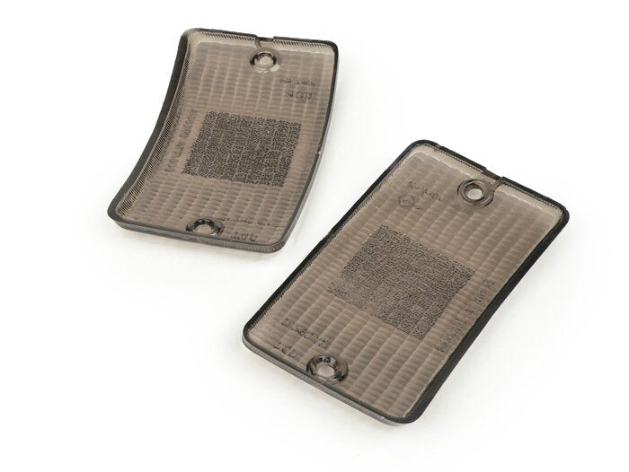 Bosatta Front Indicator Lenses Black (Pair) – Vespa PK50 XL PK125 XL