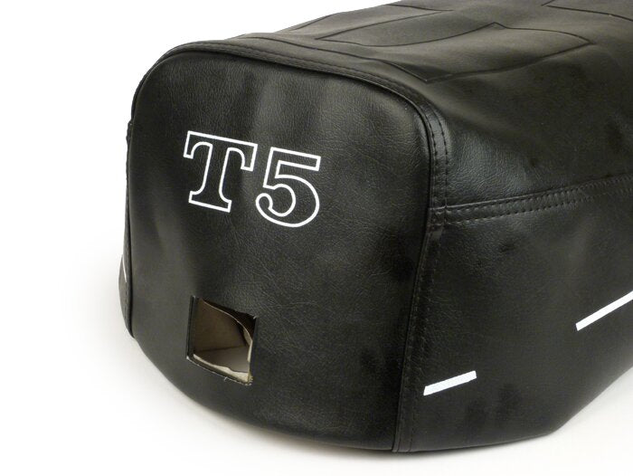 NISA Seat Cover Vespa T5 125 Black Replacement Bench Cover