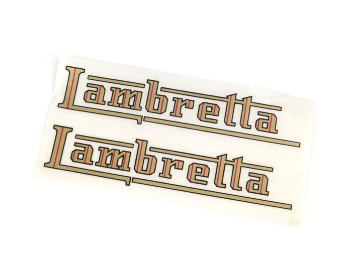 C/D/E/F Petrol Tank Stickers – Casa Lambretta