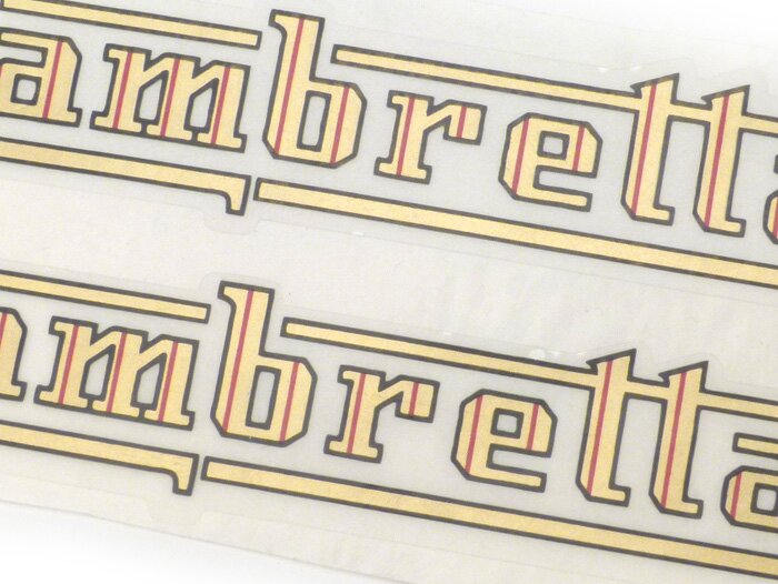 C/D/E/F Petrol Tank Stickers – Casa Lambretta