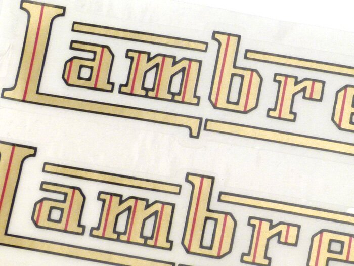 C/D/E/F Petrol Tank Stickers – Casa Lambretta